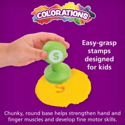 Colorations® Lowercase Dough Stampers - Set of 26