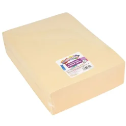 Colorations® Manila Paper, 9" x 12", made from 50lb stock, 500 Sheets