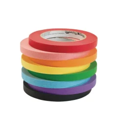 Colorations® Masking Tape, 1/2 Inch - 8 Colors