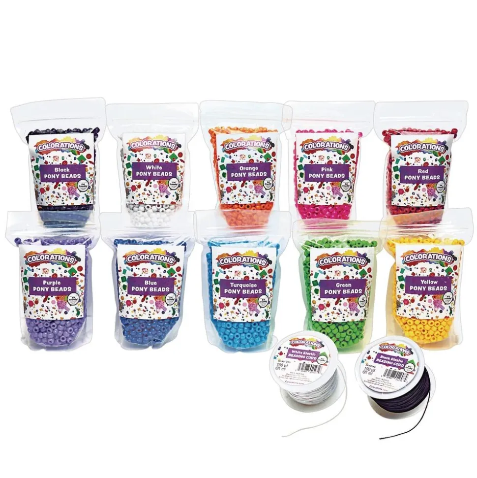 Colorations® Mega Bead & Bracelet Kit