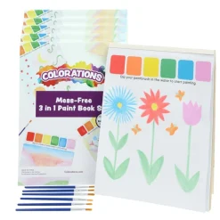 Colorations® Mess-Free 3 in 1 Paint Set - Set of 6