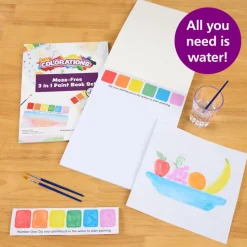 Colorations® Mess-Free 3 in 1 Paint Set - Set of 6
