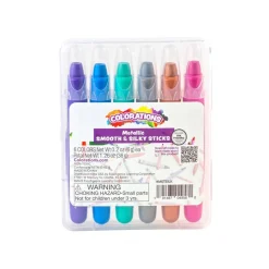 Colorations® Metallic Smooth & Silky Sticks - 6 Colors