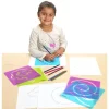 Colorations® Mindfulness Stencils - Set of 6