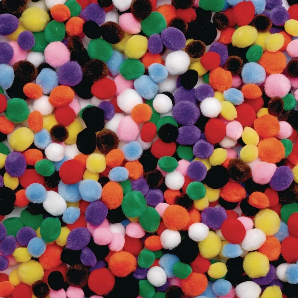 Colorations® Mini Pom-Poms - 450 Pieces