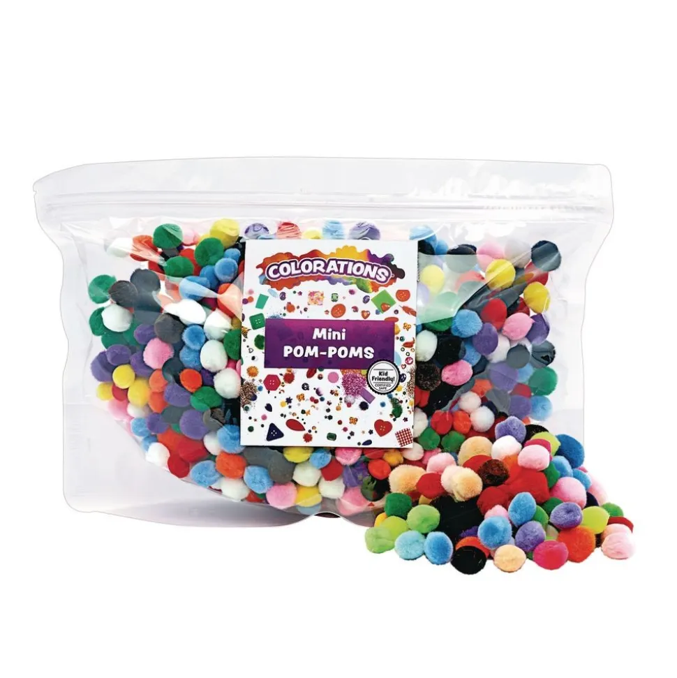 Colorations® Mini Pom-Poms - 450 Pieces