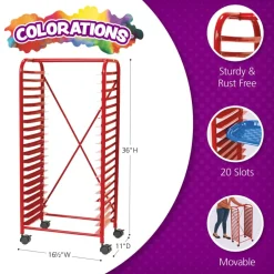 Colorations® Mobile Art Rack