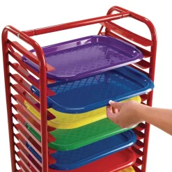 Colorations® Mobile Art Rack with 10 Trays