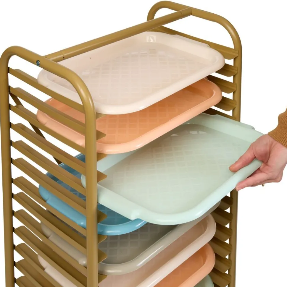 Colorations® Mobile Art Rack with 10 Tough Art Trays