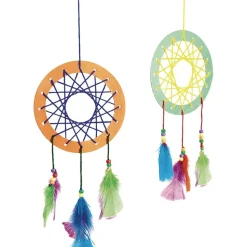 Colorations® Native American Dream Catcher Craft Kit - Kit for 12