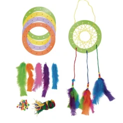 Colorations® Native American Dream Catcher Craft Kit - Kit for 12