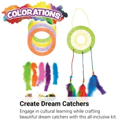 Colorations® Native American Dream Catcher Craft Kit - Kit for 12