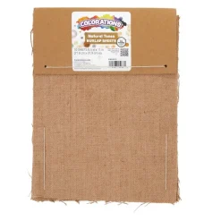 Colorations® Natural Tones Burlap Sheets - 100 Sheets