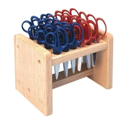 Colorations® Natural Wood Scissor Rack