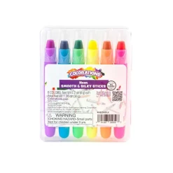 Colorations® Neon Smooth & Silky Sticks - 6 Colors