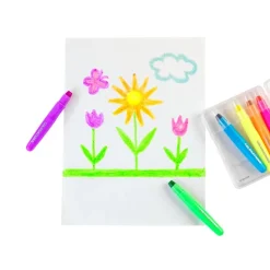 Colorations® Neon Smooth & Silky Sticks - 6 Colors