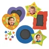 Colorations® No-Glue Fun Foam Frames - Set of 36