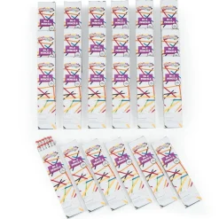 Colorations® NO.2 Hex Pencils with Erasers - 24 Sets