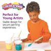 Colorations® No-Spill White Lid Paint Cups - Set of 10