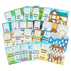 Colorations® Numbers Modeling Mats - 21 Mats