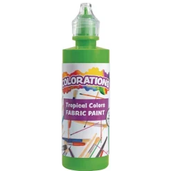 Colorations® 4 oz. Fabric Paint Tropical Colors - Set of 6