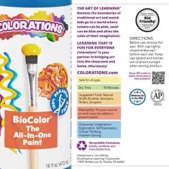 Colorations® Paraben-Free BioColor® Paint- 11 Colors, 16 fl oz