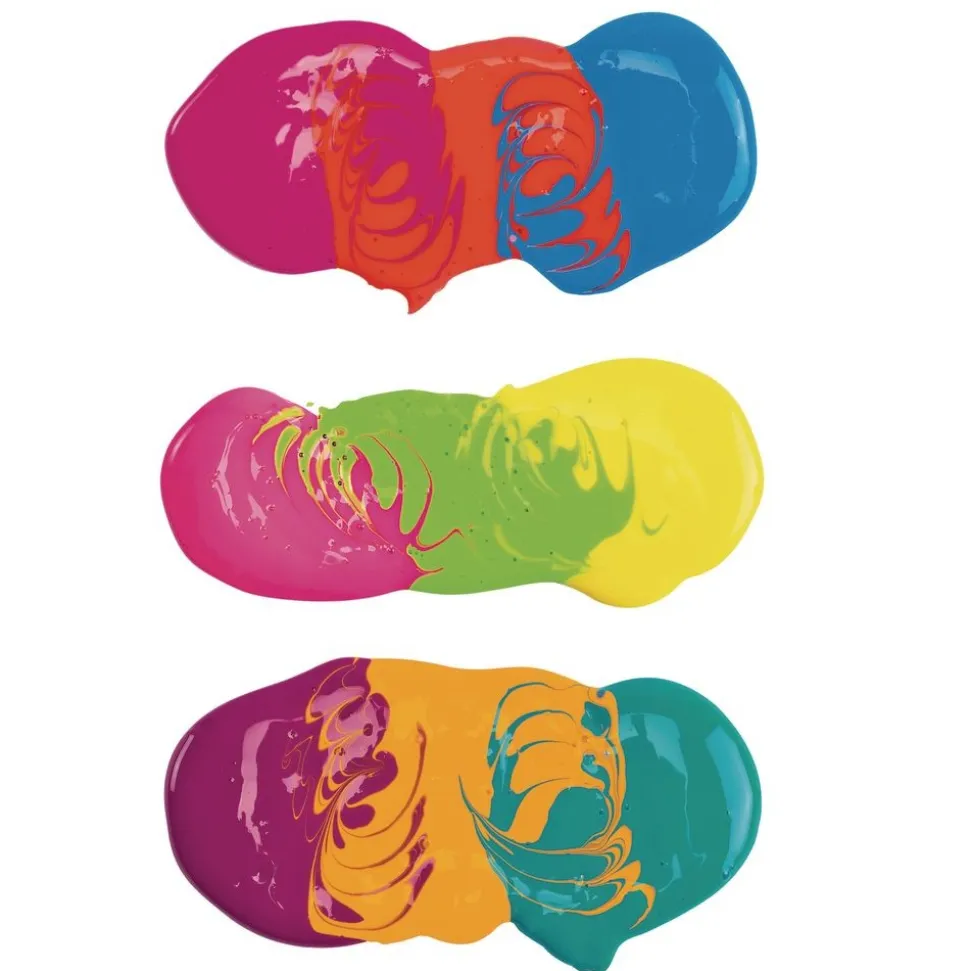 Colorations® Paraben-Free Fluorescent BioColor® Paint- Set of 9, 16 oz.