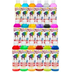 Colorations® Paraben-Free Liquid Watercolor Paints, 8 oz. - Set of 18