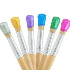 Colorations® Paraben-Free Metallic Simply Washable Tempera Paint- Set of 6, 8 oz. each