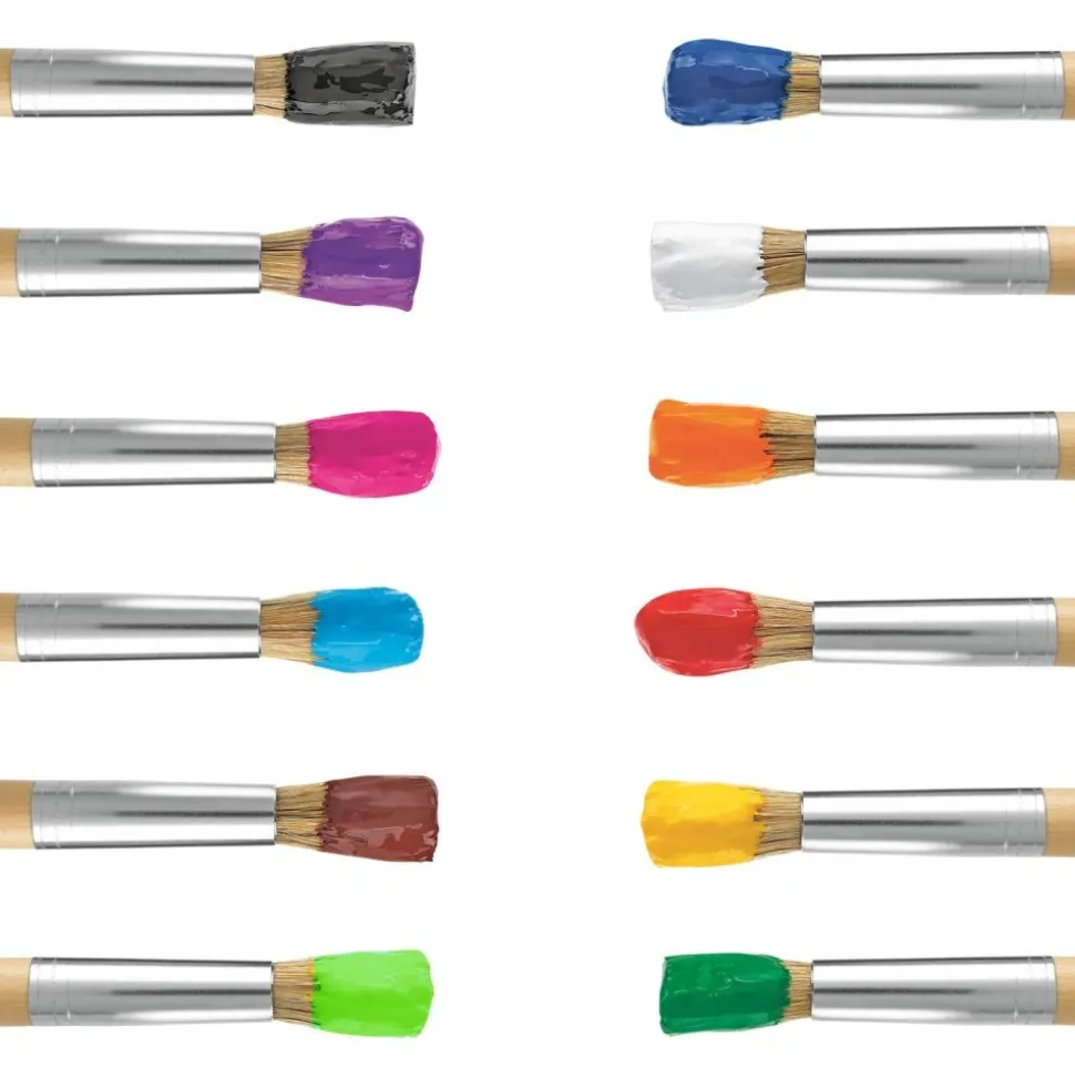 Colorations® Paraben-Free Simply Tempera Paint 16 oz. - Set of 12
