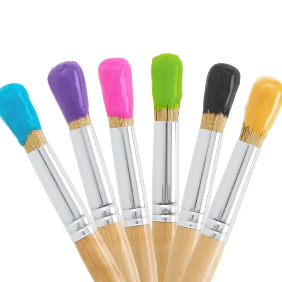 Colorations® Paraben-Free Simply Washable Tempera Paint 8 oz. - Set of 6