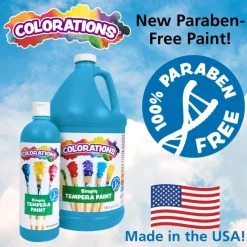 Colorations® Paraben-Free Simply Tempera Paint 16 oz. - Light Green
