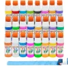 Colorations® Paraben-Free Simply Washable Tempera Paint Roller Set - 24 Colors