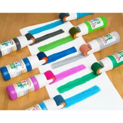 Colorations® Paraben-Free Simply Washable Tempera Paint Roller Set - 24 Colors