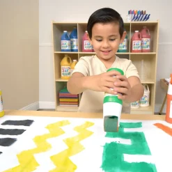Colorations® Paraben-Free Simply Washable Tempera Paint Roller Set - 24 Colors