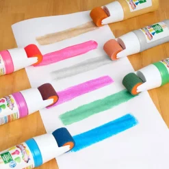 Colorations® Paraben-Free Simply Washable Tempera Paint Roller Set, 12 Colors