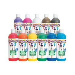 Colorations® Paraben-Free Simply Washable Tempera Paint - Set of 11 Colors