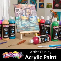 Colorations® Paraben-Free Spectrum Acrylic Paint Set- 18 Colors