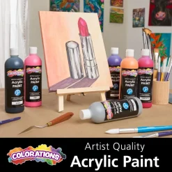 Colorations® Paraben-Free Sphere Acrylic Paint Set - 6 Colors
