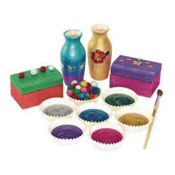Colorations® Paraben-Free Washable Glitter Paints, Gallons - Set of 11