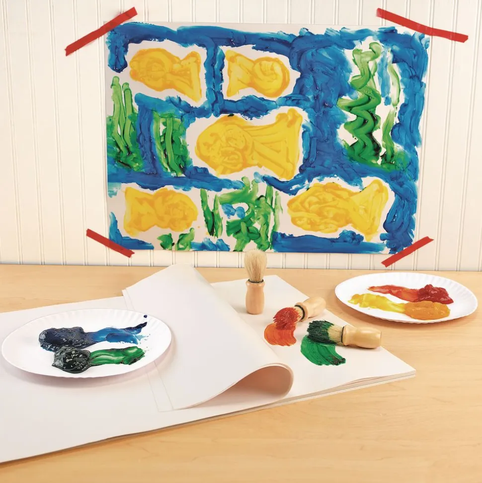Colorations® Paraben-Free Washable Fingerpaint, 4 Colors, 16 fl oz each
