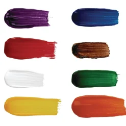 Colorations® Paraben-Free Washable Gel Paint Gallon - Set of 8