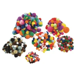 Colorations® Pom-Pom Classroom Value Pack - 700 Pieces