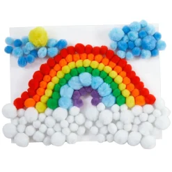 Colorations® Pom-Poms - 1 lb. Value Pack