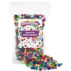 Colorations® Pony Beads - 1 lb.