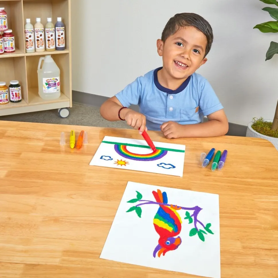 Colorations® Primary Smooth & Silky Sticks - 6 Colors