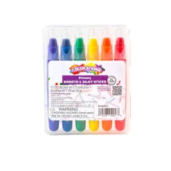 Colorations® Primary Smooth & Silky Sticks - 6 Colors