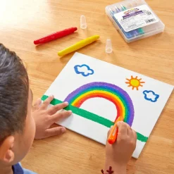 Colorations® Primary Smooth & Silky Sticks - 6 Colors