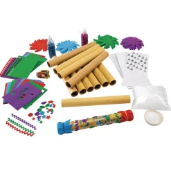 Colorations® Rainstick Craft Kit for Kids Pack of 12