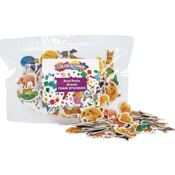 Colorations® Real Photo Animal Foam Stickers - 250 Pieces